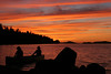 Leighs-Gallery > Salt Spring Island BC Canada-- Canoers return after a fine day on the water.